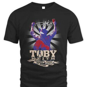 Toby Keith T-Shirt Country Of The Red White And Blue Patriotic Music 93